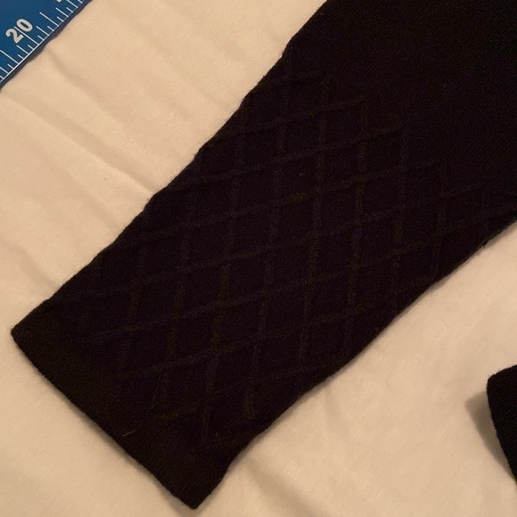 NWT JM Collection Textured Cowl Neck Black Sweater - Size 0X - Picture 5 of 8